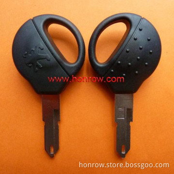 Peugeot 206/NE73 blade transponder key with T5 Chip,Peugeot plastic key,cover car keys